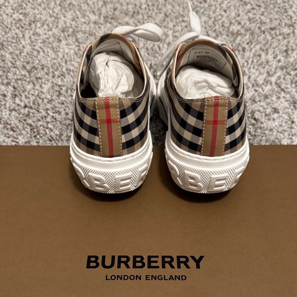 Burberry Multicolor Canvas Sneakers - Picture 3 of 4